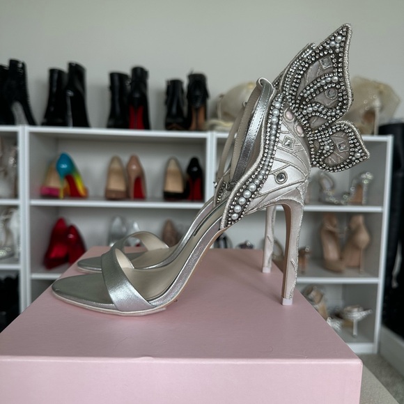 Sophia Webster Chiara WIFEY FOR LIFEY Heels 39 - Picture 1 of 5